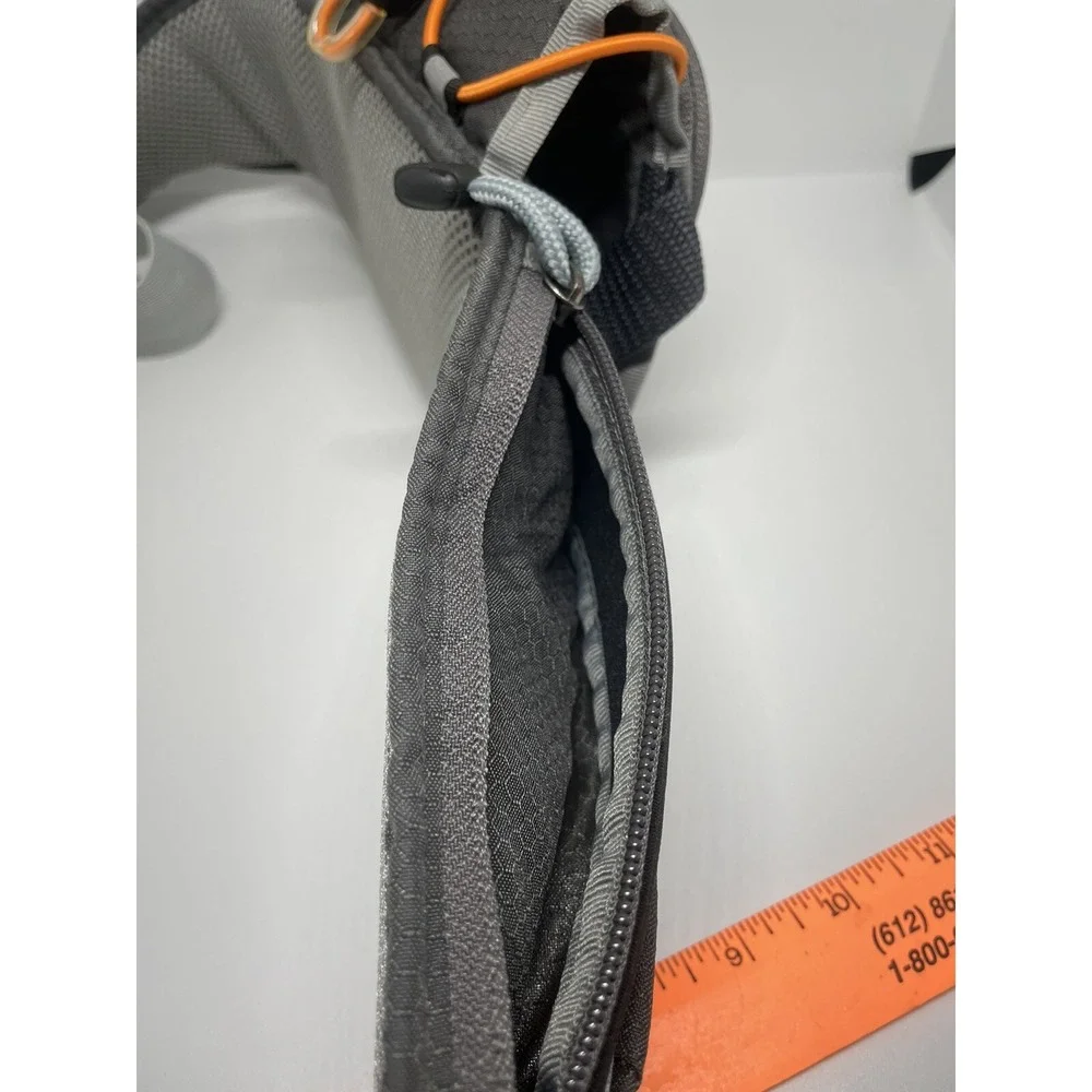 Sportline Trail Tracker Fanny Pack Hydration‎ Hip Waist Adjustable Gray Black